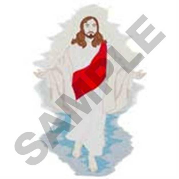 Picture of Walking On Water Machine Embroidery Design