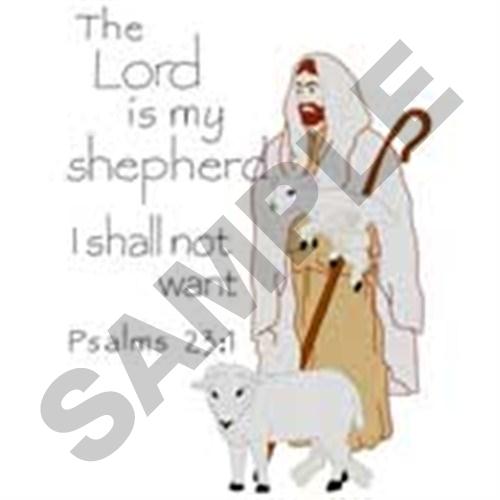 Shepherd Lord Machine Embroidery Design