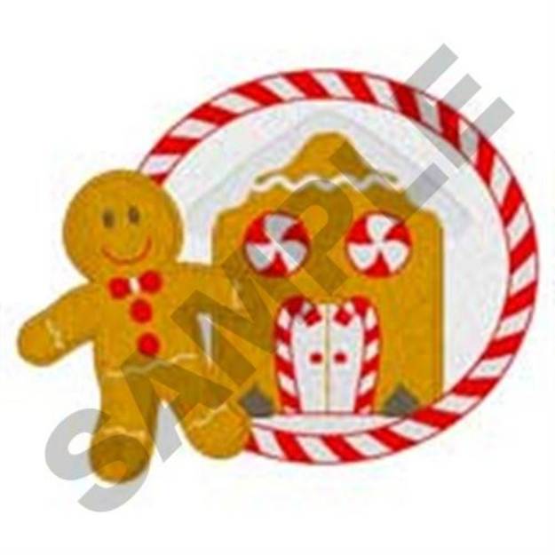 Picture of Gingerbread Cookies Machine Embroidery Design