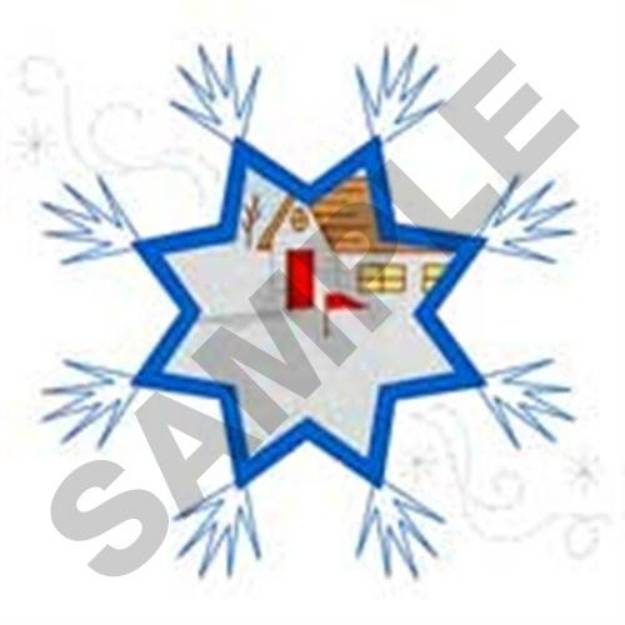 Picture of Snow Fort Machine Embroidery Design