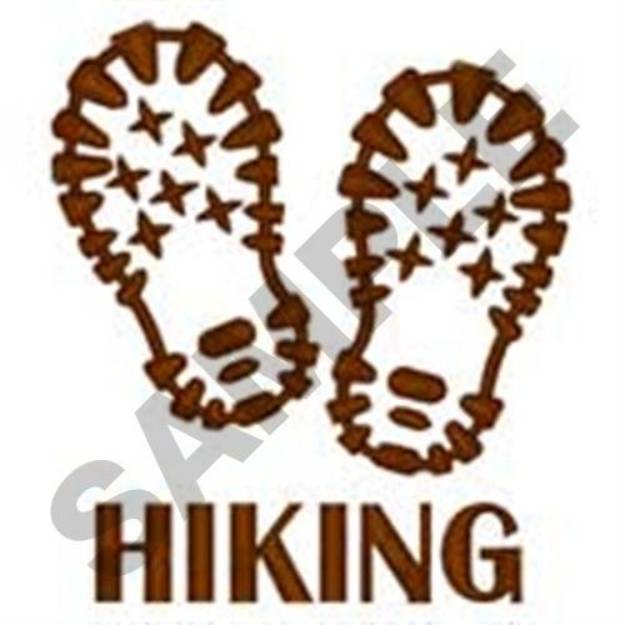 Picture of Hiking Boots Machine Embroidery Design