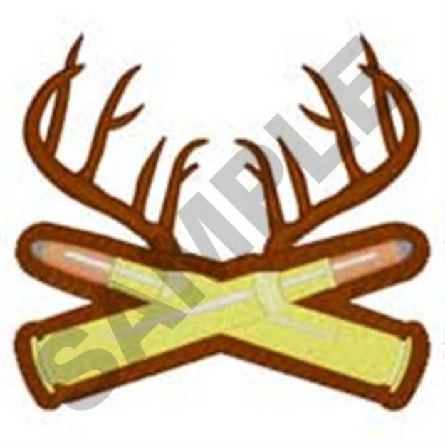 Picture of Hunting Symbol Machine Embroidery Design