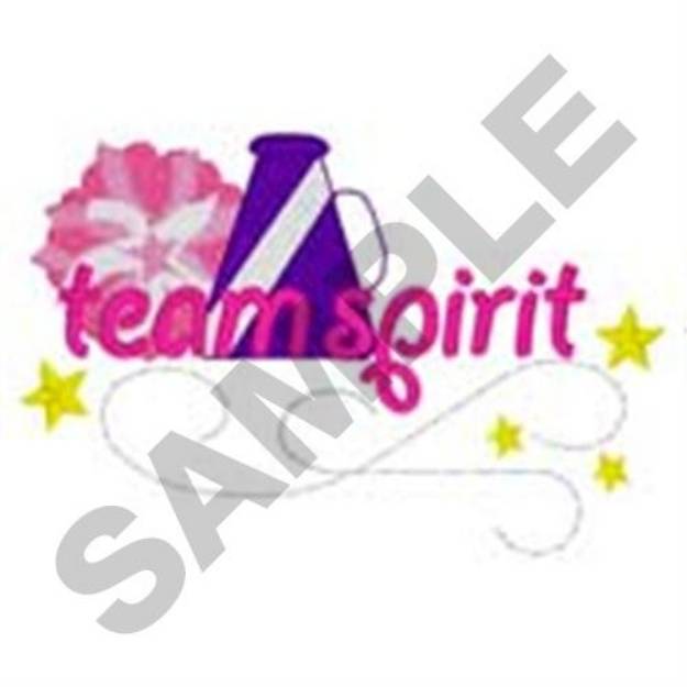 Picture of Team Spirit Machine Embroidery Design