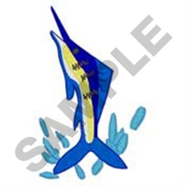 Picture of Deep Sea Fishing Machine Embroidery Design