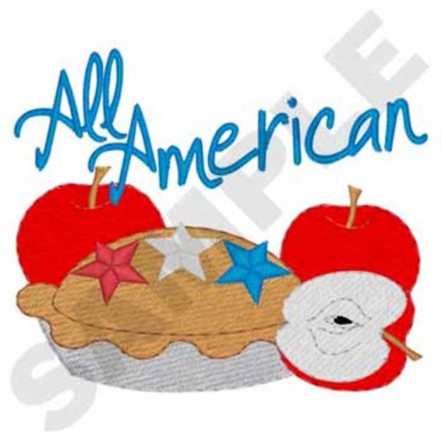 Picture of American Pie Machine Embroidery Design