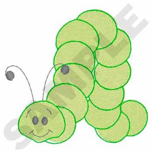 Picture of Inch Worm Machine Embroidery Design