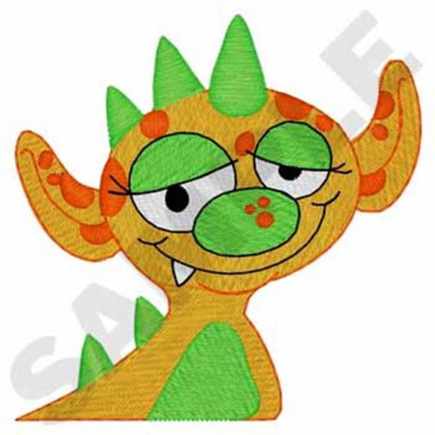 Picture of Friendly Monster Machine Embroidery Design