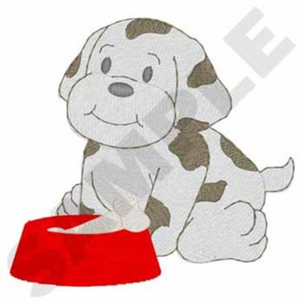 Picture of Hungry Puppy Machine Embroidery Design