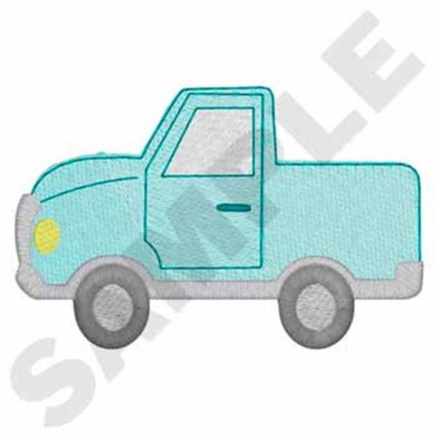 Picture of Toy Truck Machine Embroidery Design