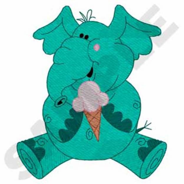 Picture of Hungry Elephant Machine Embroidery Design