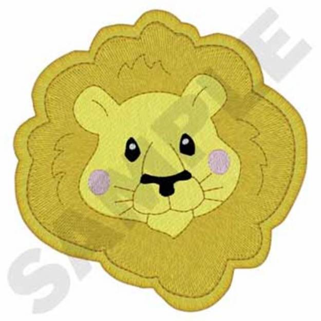 Picture of 3D Fringe Lion Machine Embroidery Design