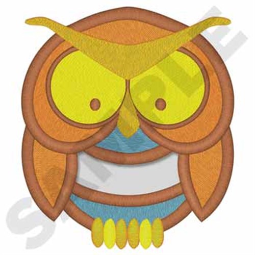  Owl Machine Embroidery Design