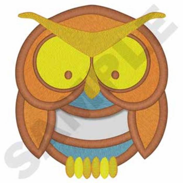 Picture of  Owl Machine Embroidery Design