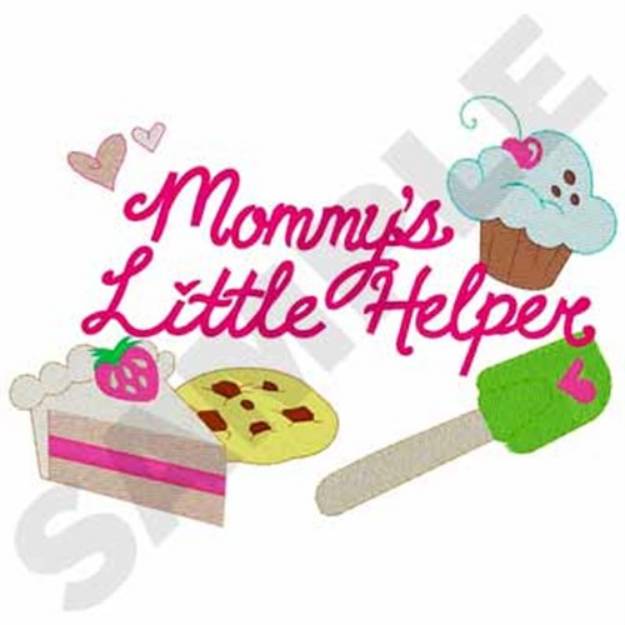 Picture of Mommy's Little Helper Machine Embroidery Design
