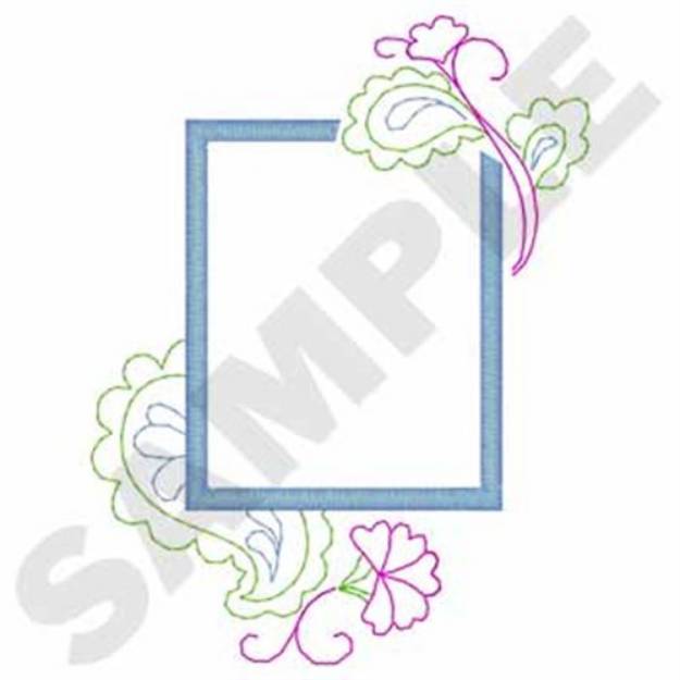Picture of Paisley Border Machine Embroidery Design