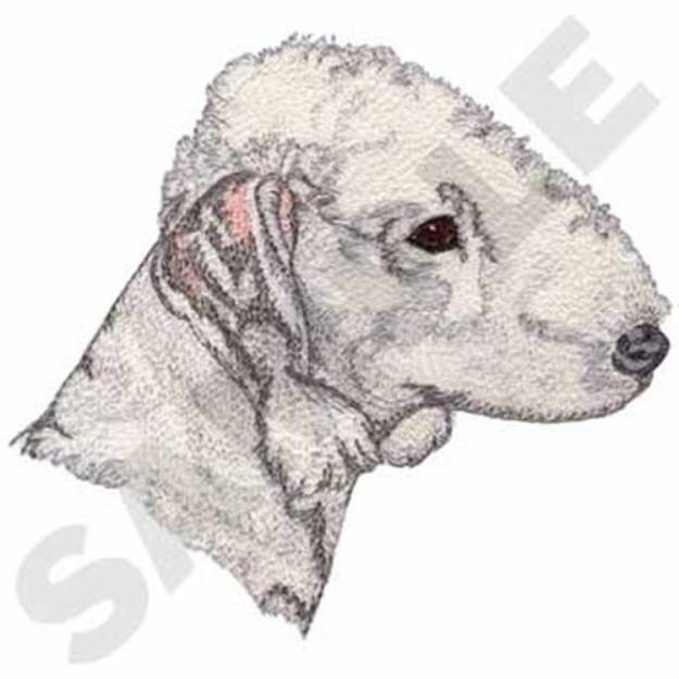Picture of Bedlington Terrier Machine Embroidery Design