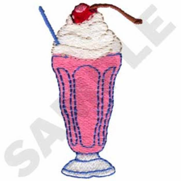 Picture of Ice Cream Soda Machine Embroidery Design