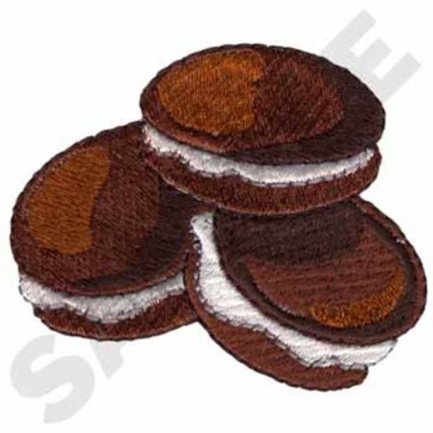 Picture of Cookie Sandwich Machine Embroidery Design