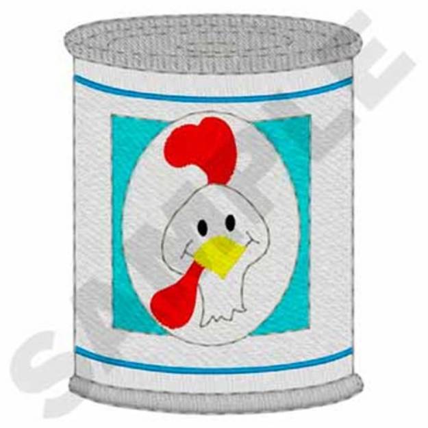 Picture of Chicken Noodle Soup Machine Embroidery Design