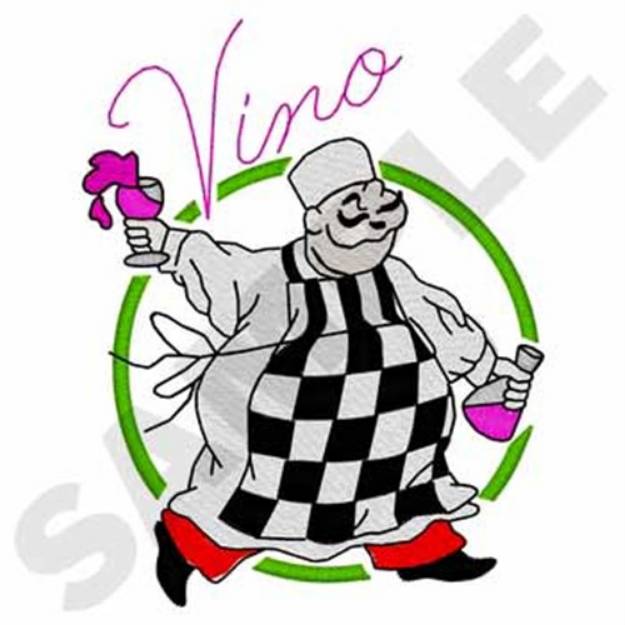 Picture of Vino Chef Machine Embroidery Design