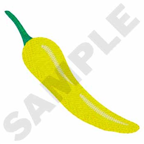 Banana Pepper Machine Embroidery Design