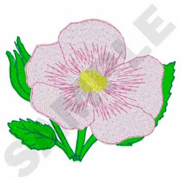 Picture of Prairie Rose Machine Embroidery Design