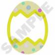Picture of Easter Egg  Applique Machine Embroidery Design