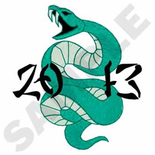 Picture of Chinese 2013 Machine Embroidery Design