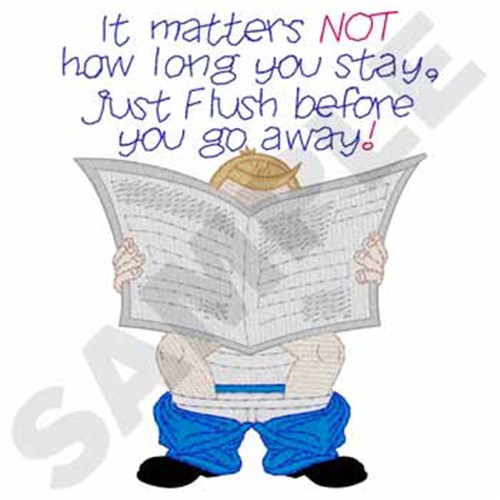 It Matters Not Machine Embroidery Design