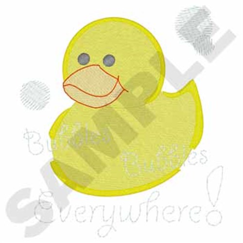 Bubbles Everywhere Machine Embroidery Design