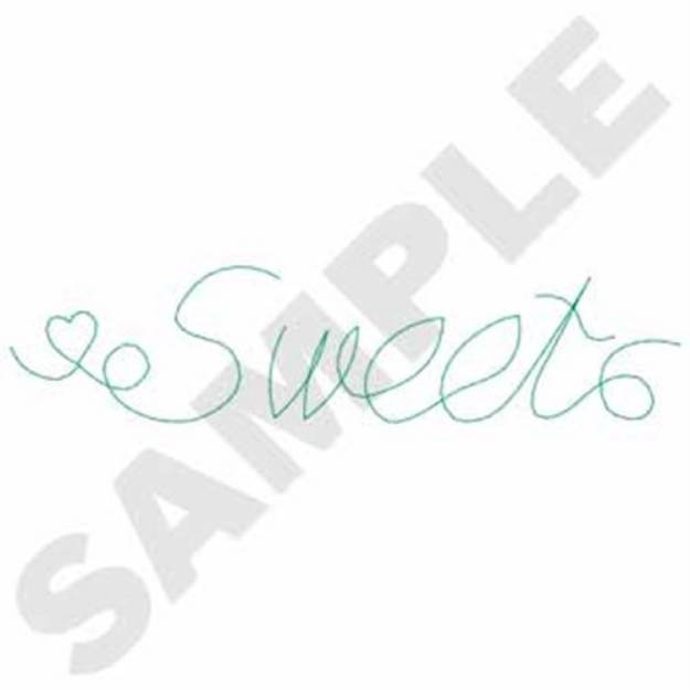 Picture of Sweet Machine Embroidery Design