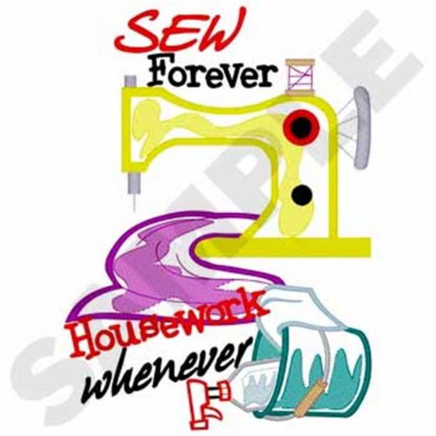 Picture of Sew Forever Machine Embroidery Design