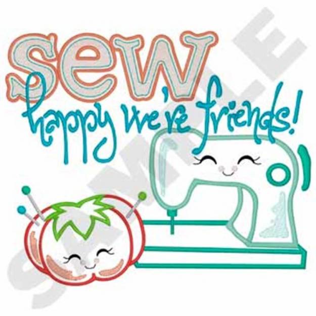 Picture of Sewing Friends Machine Embroidery Design
