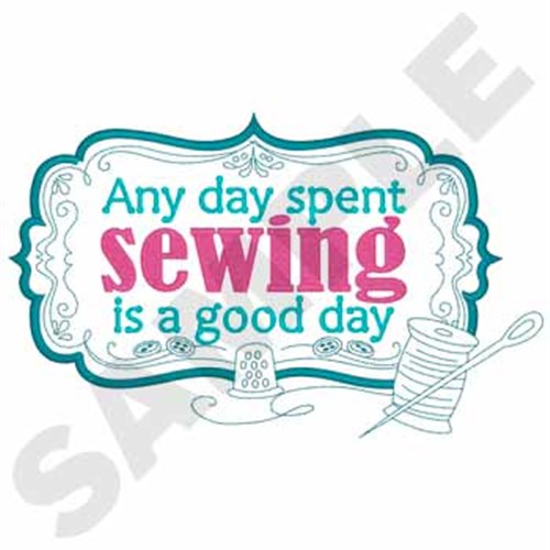 Sewing Sign Machine Embroidery Design