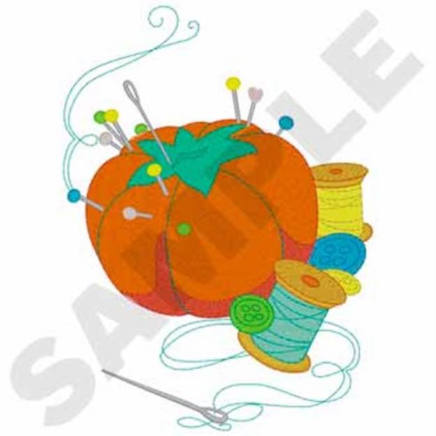 Picture of Pin Cushion Machine Embroidery Design