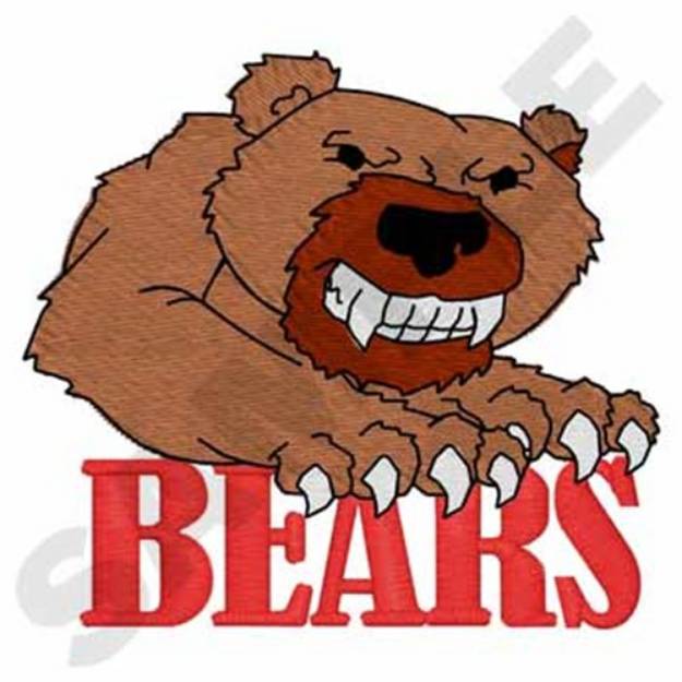 Picture of Bears Machine Embroidery Design