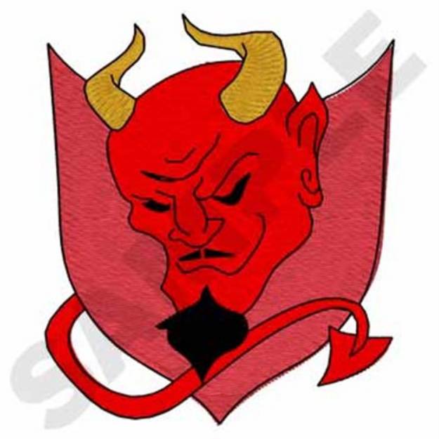 Picture of Devils Machine Embroidery Design