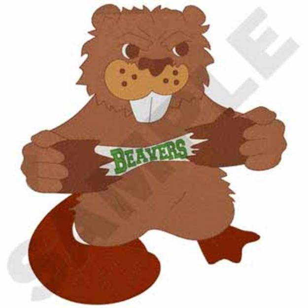 Picture of Beavers Machine Embroidery Design