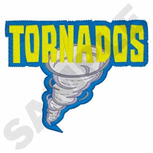 Tornados Machine Embroidery Design