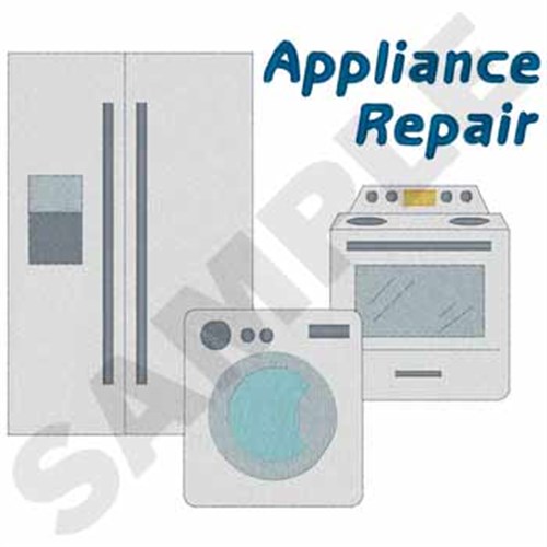 Appliance Repair Machine Embroidery Design
