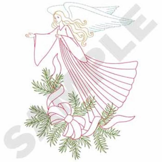 Picture of Angel & Pines Machine Embroidery Design
