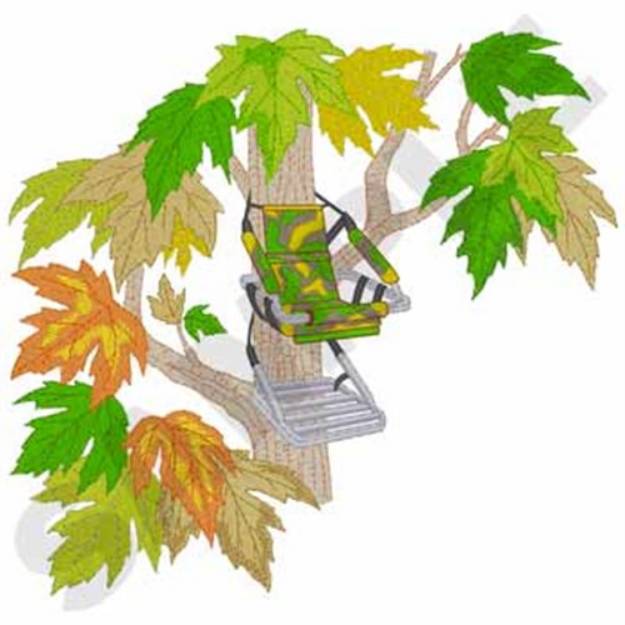 Picture of Tree Stand Machine Embroidery Design