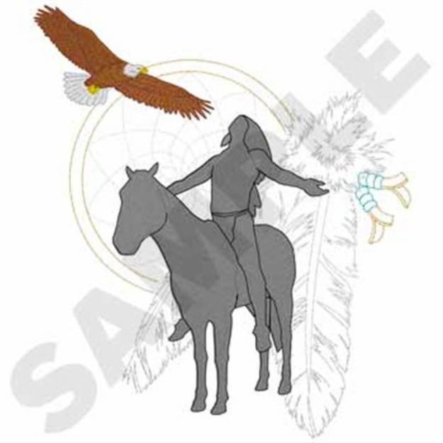 Picture of Great Spirit Machine Embroidery Design