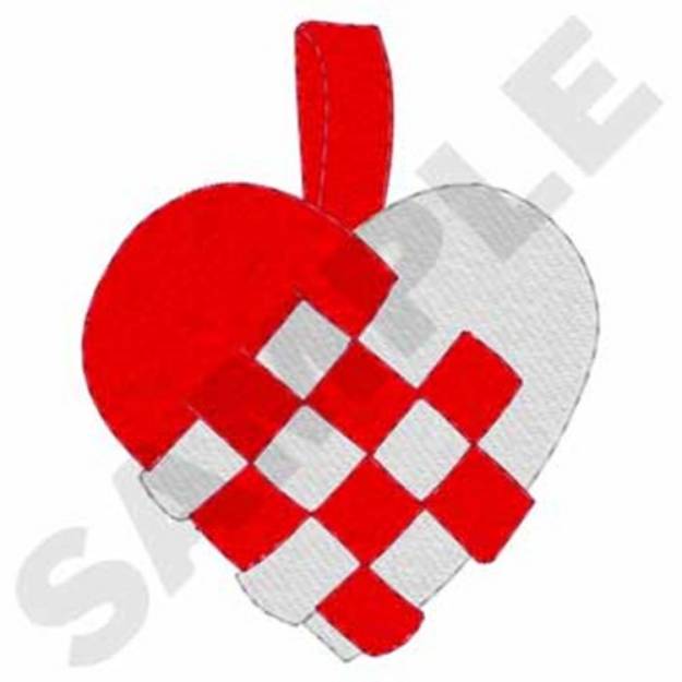 Picture of Danish Heart Machine Embroidery Design
