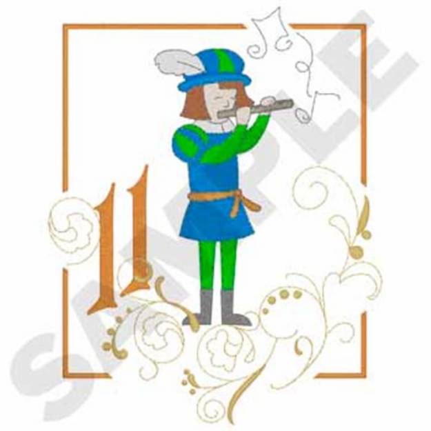 Picture of Piping Pipers Machine Embroidery Design