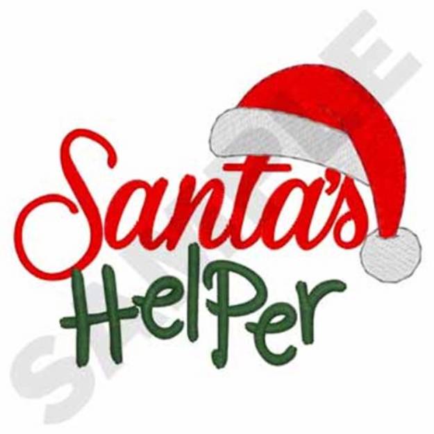 Picture of Santas Helper Machine Embroidery Design