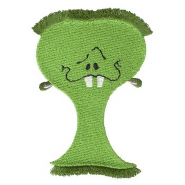 Picture of Fringe Hair Monster Machine Embroidery Design