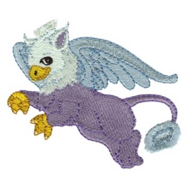 Picture of Fringe Griffin Machine Embroidery Design