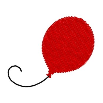 Balloon Machine Embroidery Design