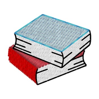 Books Machine Embroidery Design